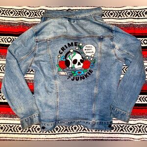 Crime Junkie Podcast Denim Jacket